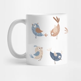 Blue birds Tee Mug